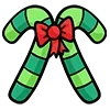🎅 Эмодзи «Xmas - новогодние украшения» для Telegram
