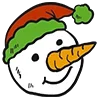 ⛄️ Эмодзи «Xmas - новогодние украшения» для Telegram