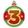 ❄️ Эмодзи «Xmas - новогодние украшения» для Telegram
