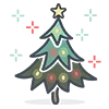 🎄 Эмодзи «Xmas - новогодние украшения» для Telegram