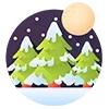 🎄 Эмодзи «Xmas - новогодние украшения» для Telegram
