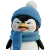 🐧 Эмодзи «Новогодний Пингвин» для Telegram