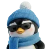🐧 Эмодзи «Новогодний Пингвин» для Telegram