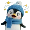🐧 Эмодзи «Новогодний Пингвин» для Telegram