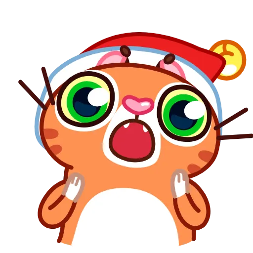 🤯 Эмодзи «Xmas Tiger» для Telegram