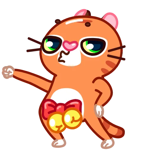 🕺 Эмодзи «Xmas Tiger» для Telegram