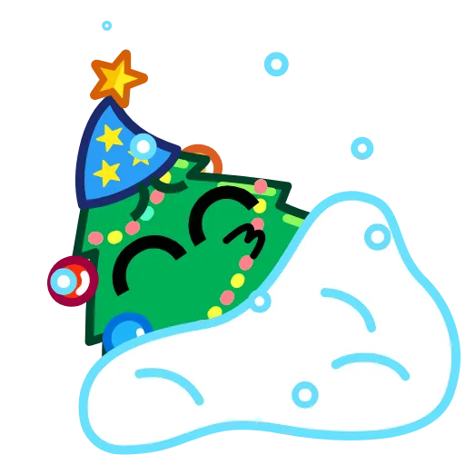 💤 Эмодзи «🥂 Christmas Tree - ёлка на новый год» для Telegram