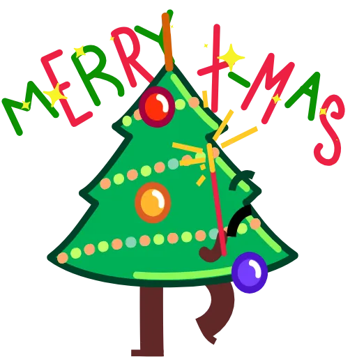 🎅 Эмодзи «🥂 Christmas Tree - ёлка на новый год» для Telegram