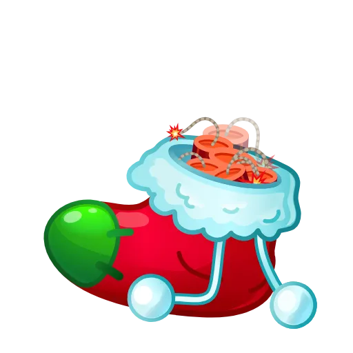 🎁 Стикер «Xmas Stocking» для Telegram