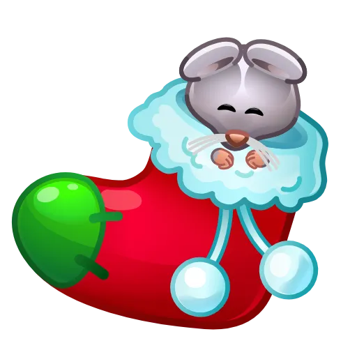 🎁 Стикер «Xmas Stocking» для Telegram