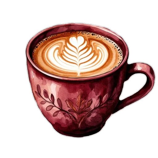 ☕️ Стикер «Яркая осень» для Telegram