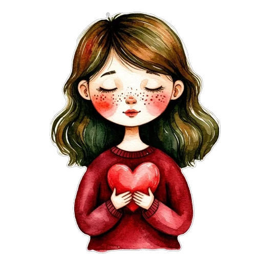 ❤ Стикер «Яркая осень» для Telegram