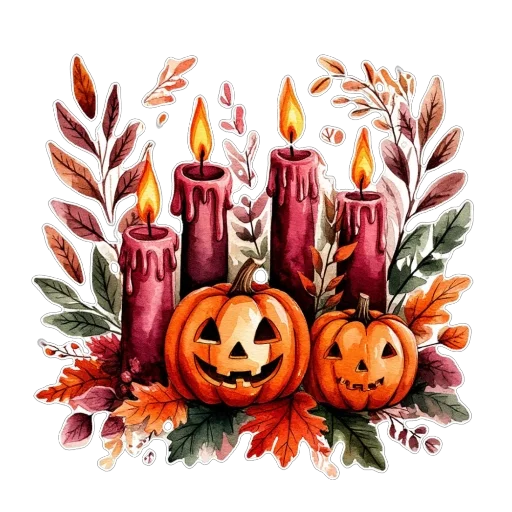 🎃 Стикер «Яркая осень» для Telegram