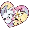 ❤️ Эмодзи «Pink #colors #pink #cute» для Telegram