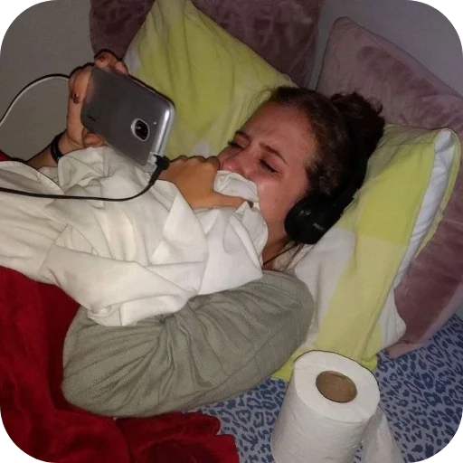 😭 Стикер «я гениальна, не напоминайте» для Telegram