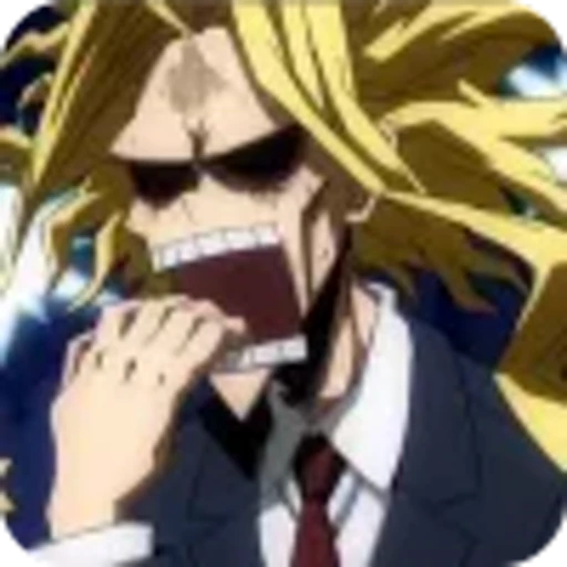 👄 Эмодзи «Toshinori Yagi» для Telegram