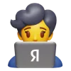 👩‍💻 Эмодзи «Yandex emoji» для Telegram
