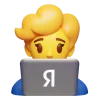 👩‍💻 Эмодзи «Yandex emoji» для Telegram