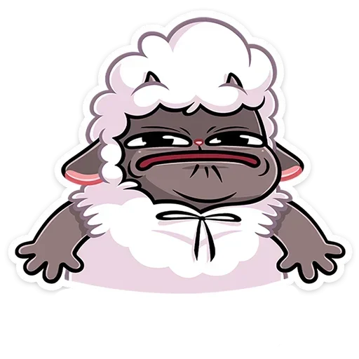 😠 Стикер «Янг без надписей» для Telegram
