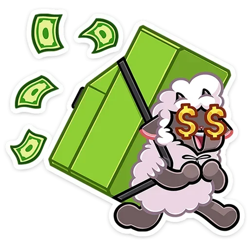 🤑 Стикер «Янг без надписей» для Telegram