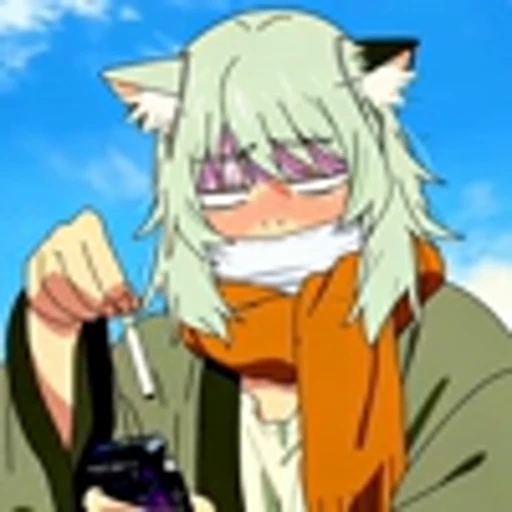 🥴 Эмодзи «Yani Neko p1Табакошка часть 1» для Telegram