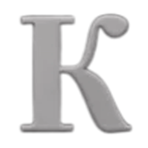 🤩 Эмодзи «Серые буквы» для Telegram