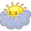 ⛅ Эмодзи «Обед Эмодзи» для Telegram