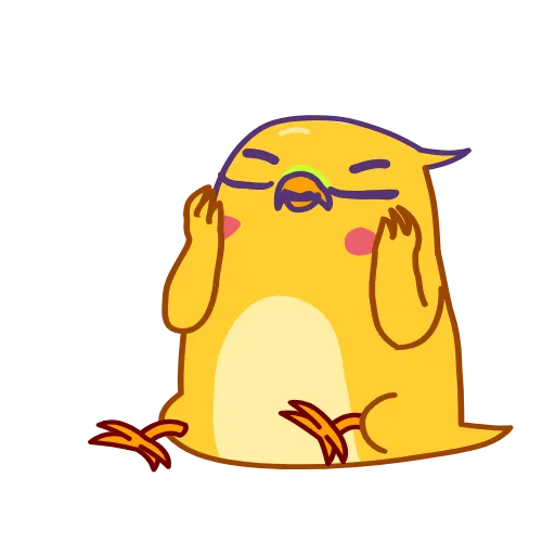 😱 Стикер «Yellow Boy» для Telegram
