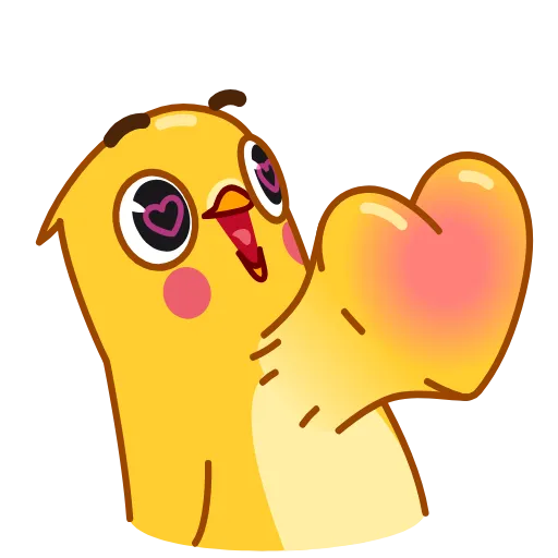 😍 Стикер «Yellow Boy» для Telegram