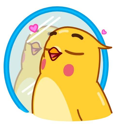 😘 Стикер «Yellow Boy» для Telegram