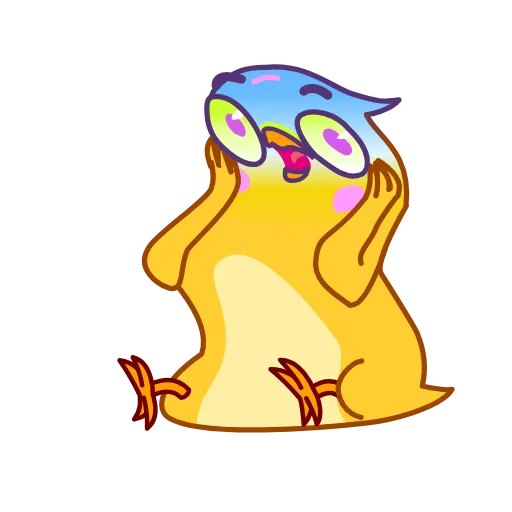 😱 Эмодзи «Yellow Boy» для Telegram