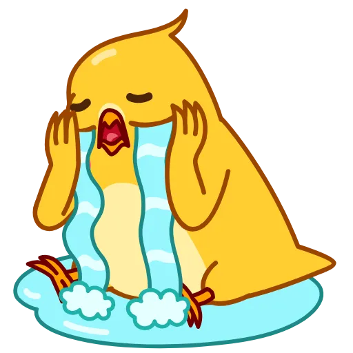 😭 Эмодзи «Yellow Boy» для Telegram