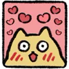 😍 Эмодзи «Yellow Cat» для Telegram