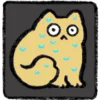 😰 Эмодзи «Yellow Cat» для Telegram