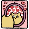 🥰 Эмодзи «Yellow Cat» для Telegram