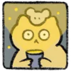 🔦 Эмодзи «Yellow Cat» для Telegram