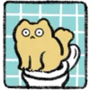 🚽 Эмодзи «Yellow Cat» для Telegram