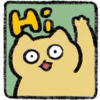 👋 Эмодзи «Yellow Cat» для Telegram