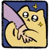 ✨ Эмодзи «Yellow Cat» для Telegram
