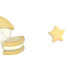 💛 Эмодзи «୧ ‧₊💛⋅ ☆📒⋆౨ৎ˚⟡˖» для Telegram