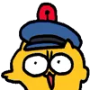 👮‍♀️ Эмодзи «🤭 Yellow» для Telegram