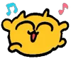 Эмодзи 🤭 Yellow для Telegram — скачать