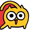 ❤️ Эмодзи «🤭 Yellow» для Telegram