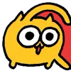 ❤️ Эмодзи «🤭 Yellow» для Telegram