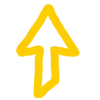 👆 Эмодзи «Yellow emoji - жёлтые» для Telegram