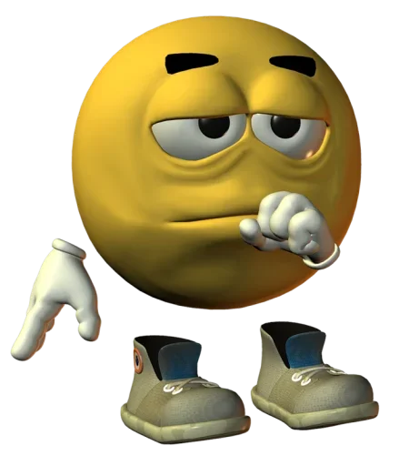😐 Стикер «Yellow Boi Lite» для Telegram