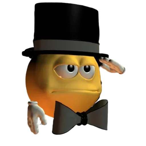 🎩 Стикер «Yellow Boi Lite» для Telegram