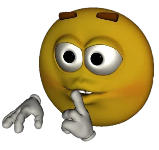 🤫 Стикер «Yellow Boi Lite» для Telegram