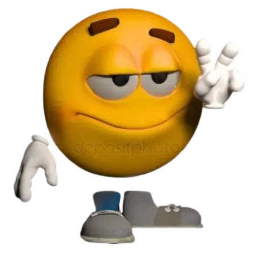 ✌️ Стикер «Yellow Boi Lite» для Telegram