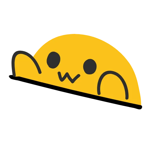 😌 Эмодзи «Yellowmoji» для Telegram